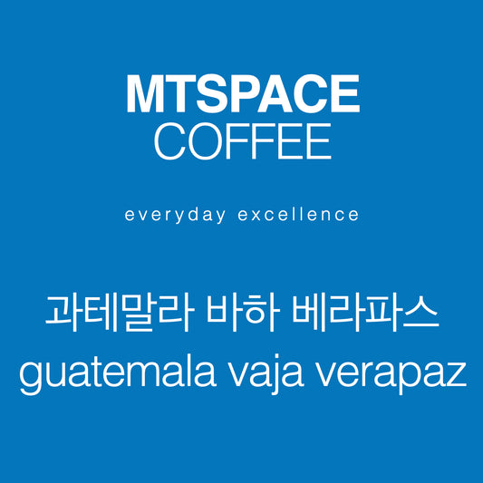 [싱글 오리진] 과테말라 바하 베라파즈 워시드 (guatemala vaja verapaz washed) 125g